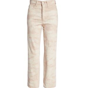 AG Alexxis Mauve Orchid High Waist Straight Leg Crop Jeans - Sz 30, NWT